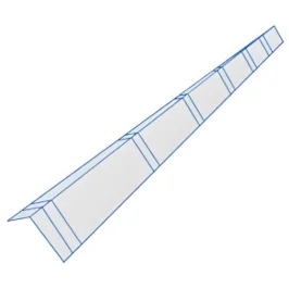 Coamă trapezoidală