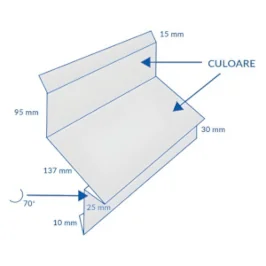 Bordură calcan high-tech panel