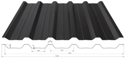 Tablă trapezoidală T35+ acoperiș