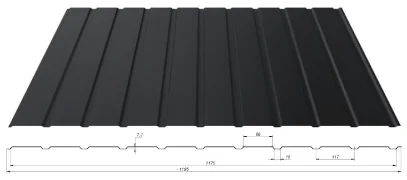 Tablă trapezoidală T8